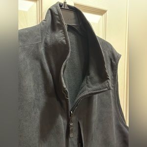 Weatherproof  Vest Men's Reversible  w/zip Pockets Black/Black size XXL